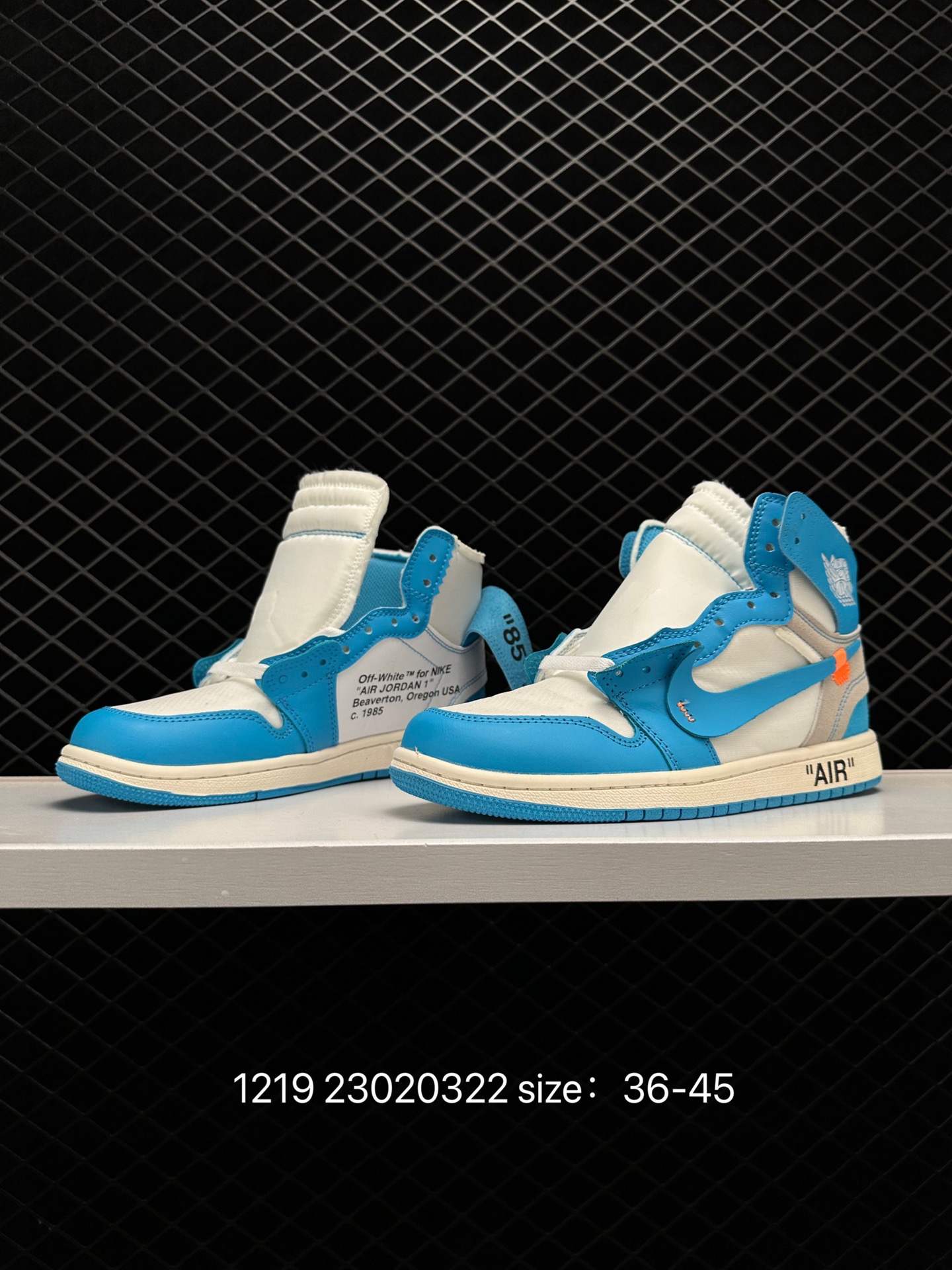 OFF-WHITE x Air Jordan 1 Retro High OG “UNC”